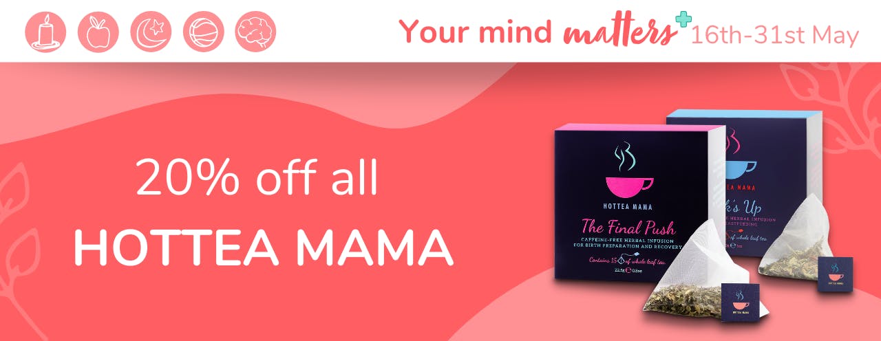 Your Mind Matters deal: 20% off all herbal tea supplements by HotTea Mama